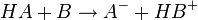  ha + b \to a^- + hb^+