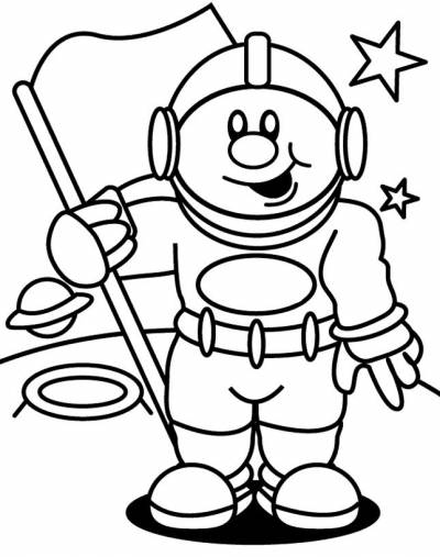 sanat etkinliği : astronot - resim-2